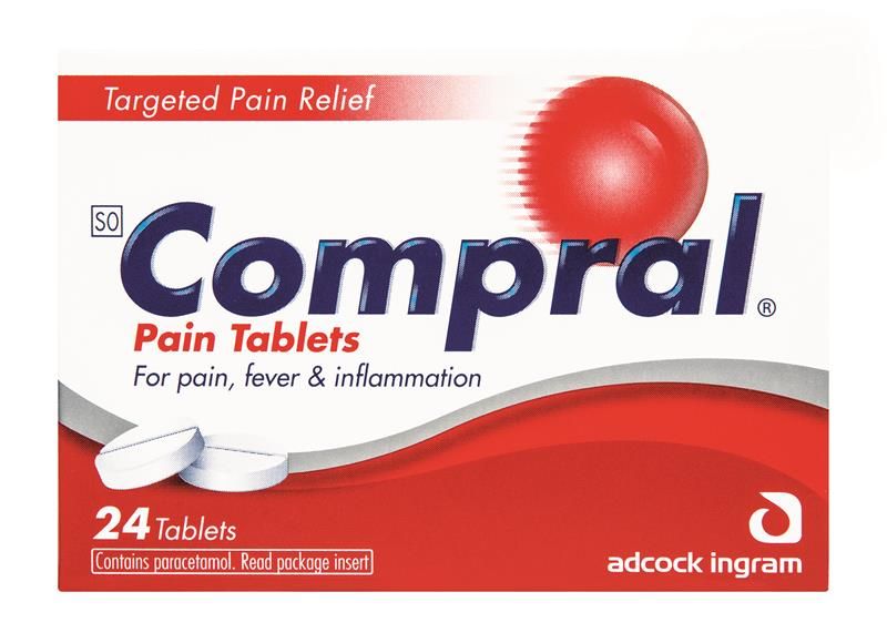 Compral Pain Tablets 24 EA