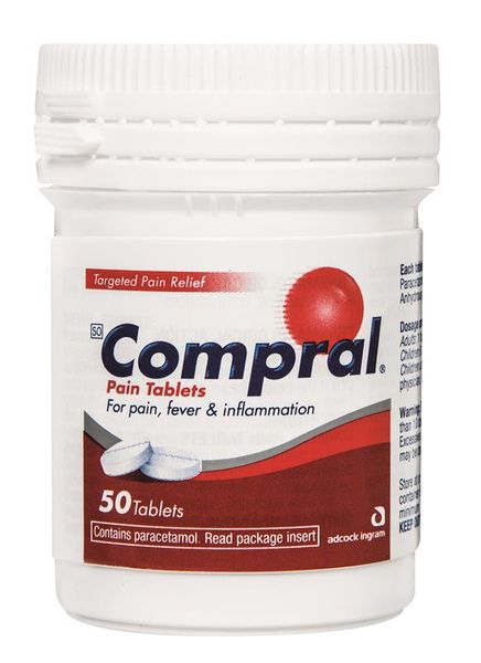 Compral Pain Tablets 50 EA