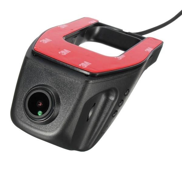 170-Degree Hidden HD Night Vision Wi-Fi Dash Cam