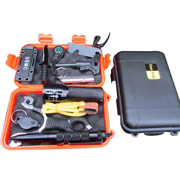 Outdoor SOS Emergency Survival Tool Kit