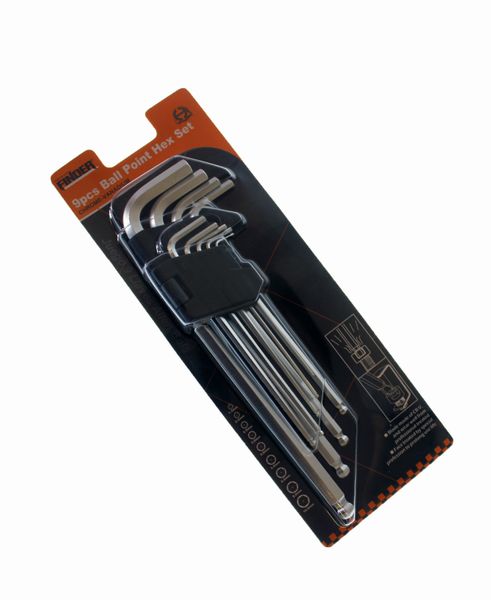 Finder Ball Point Hex Set - 9 Piece