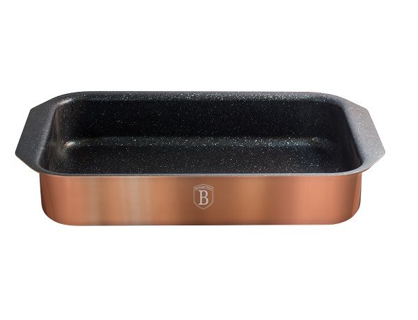 Berlinger Haus 35cm Marble Coating Baking Tray - Rose Gold Metallic