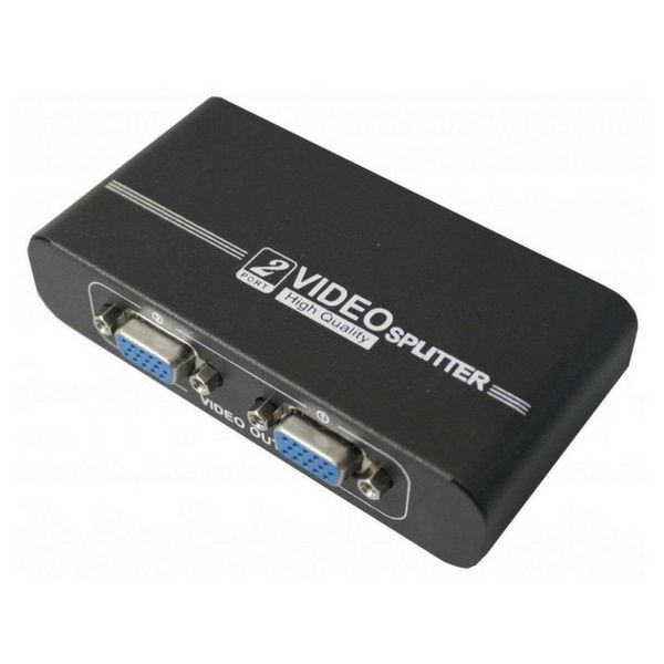 【中古】「非常に良い」COMPACT VGA VIDEO SPLITTER 2-CHANNEL VALUE Portable VGA Video Splitter, 2-way, 250 MHz - SECOMP