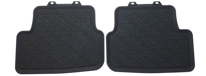 Volskwagen All-Weather Rear Mats for Polo 2G