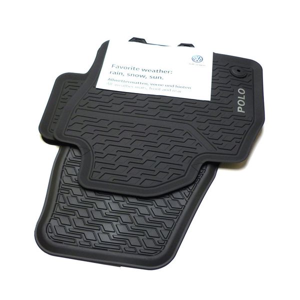Volskwagen All-Weather Front Mats for Polo 2G