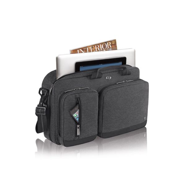 Solo 15.6 Duane Hybrid Laptops Bag - Black