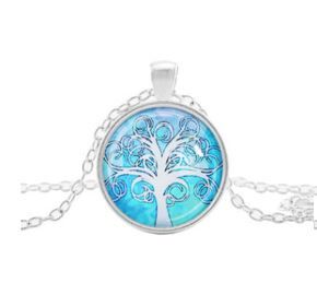 Tree of Life Necklace - Blue