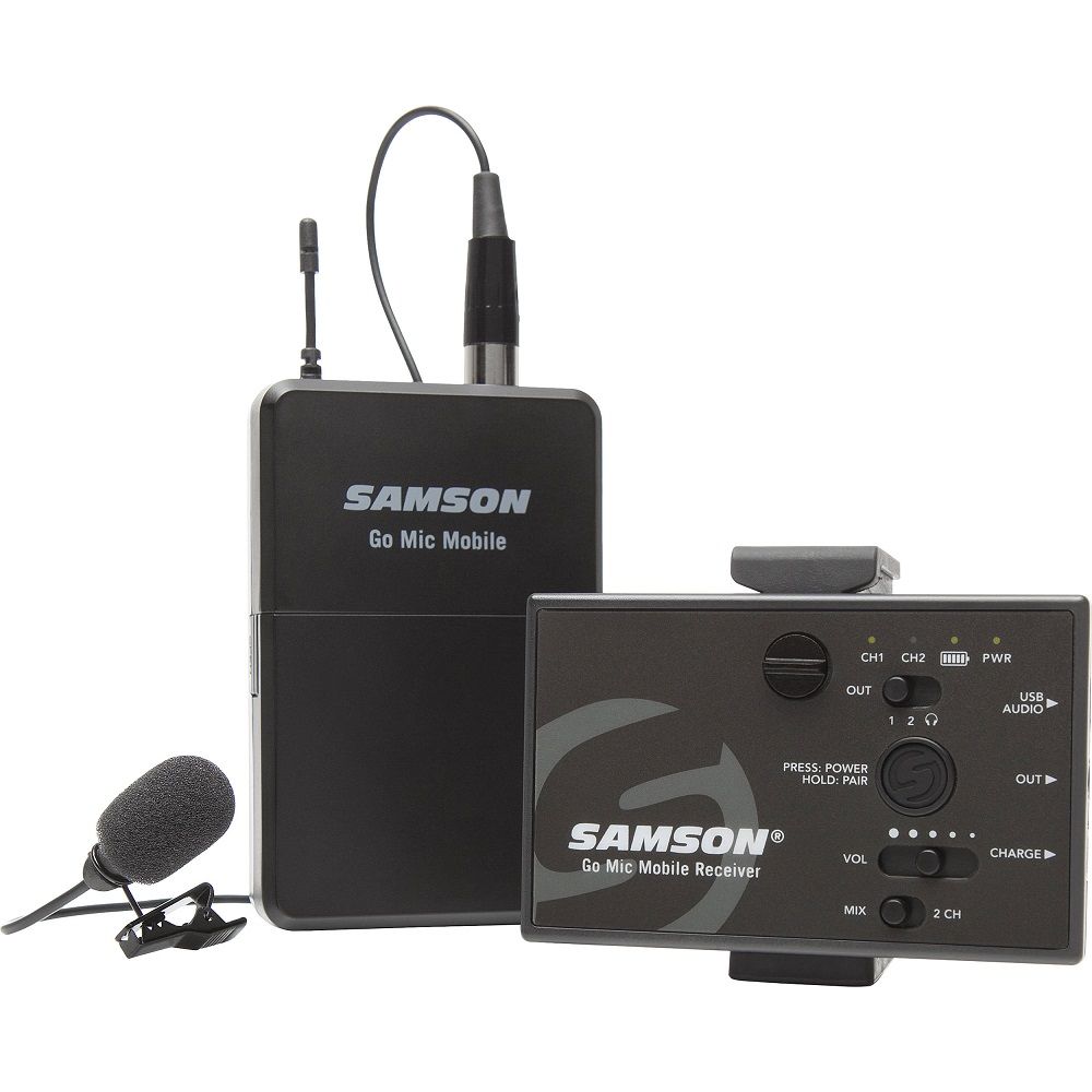 Samson Go Mic Mobile Digital Wireless Lavalier System | Buy Online in ...