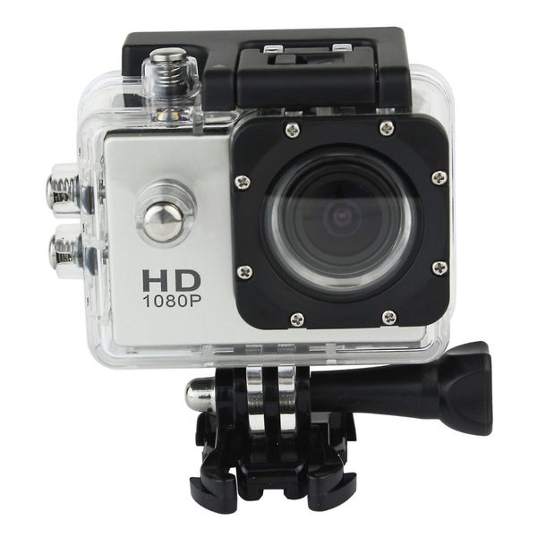 Bunker Full HD 1080p Waterproof Sports Camera - Silver