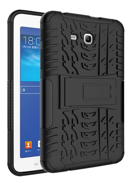 Hard Cover Stand for Samsung TAB3, T110 &amp; T116 - Black