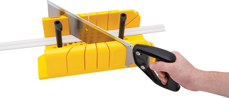 Stanley - Clamping Mitre Box + 30cm Back Saw Set