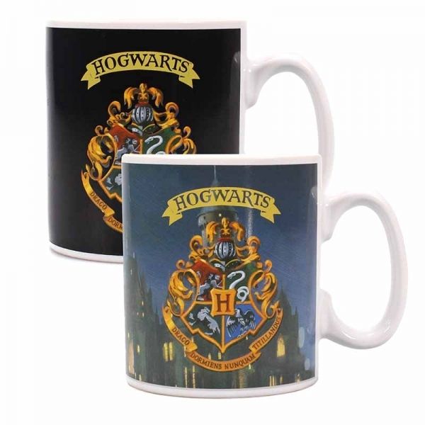 Harry Potter: Heat Changing Mug - Hogwarts Crest (Parallel Import)