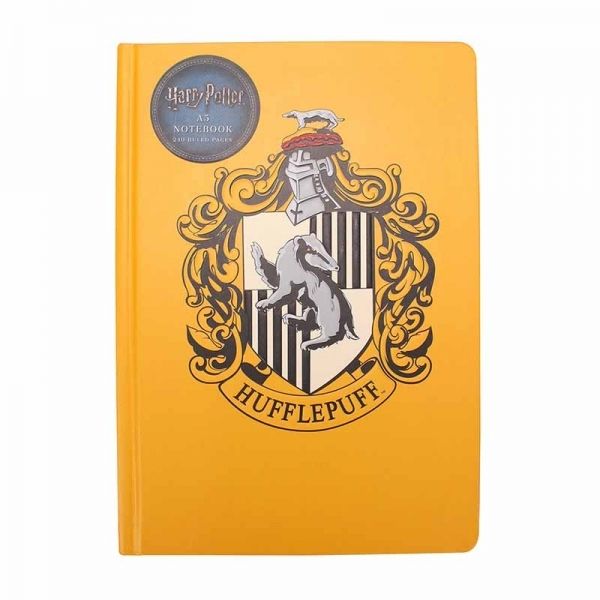 Harry Potter: A5 Notebook - Hufflepuff Crest (Parallel Import)