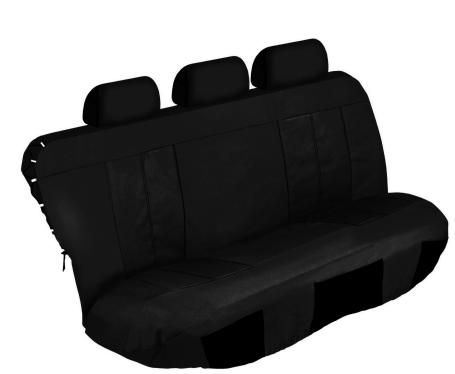 Topline 4 X 4 Rear Seat Cover Set - Black - AC1222
