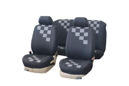 Topline 6Pc Seat Cover Seat - Grey - AC1230