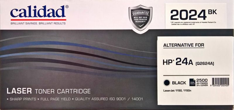 Calidad 2024-BK Black Toner Alternative For HP 24A