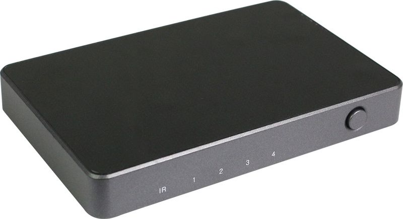 HDCVT 4x1 HDMI 2.0 Switch with Audio