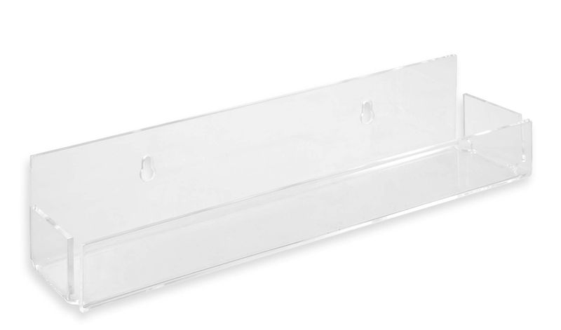 Perspex Wall Mounted Spice Racks - Single