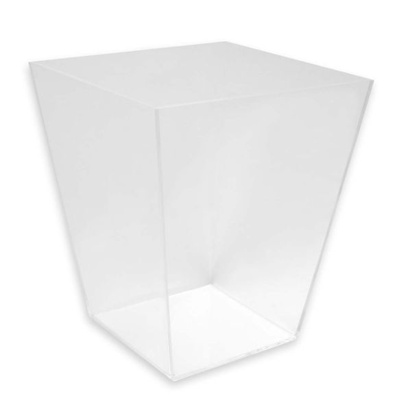 Perspex Dustbin
