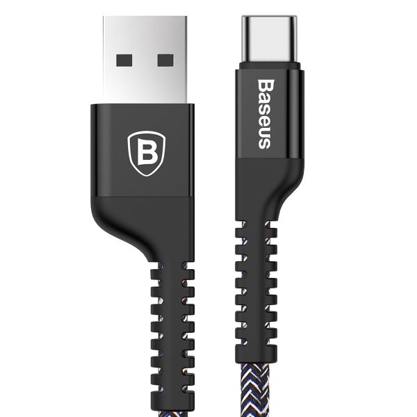 Baseus 2A Confidant USB Type-A 2.0 to Type-C Cable - Black
