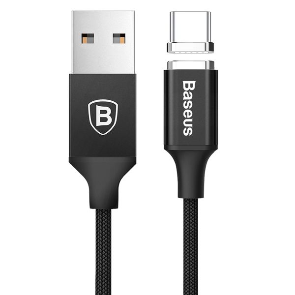 Baseus 1m - 3A Insnap USB Type-A to MagSafe Type-C with Adapter Cable