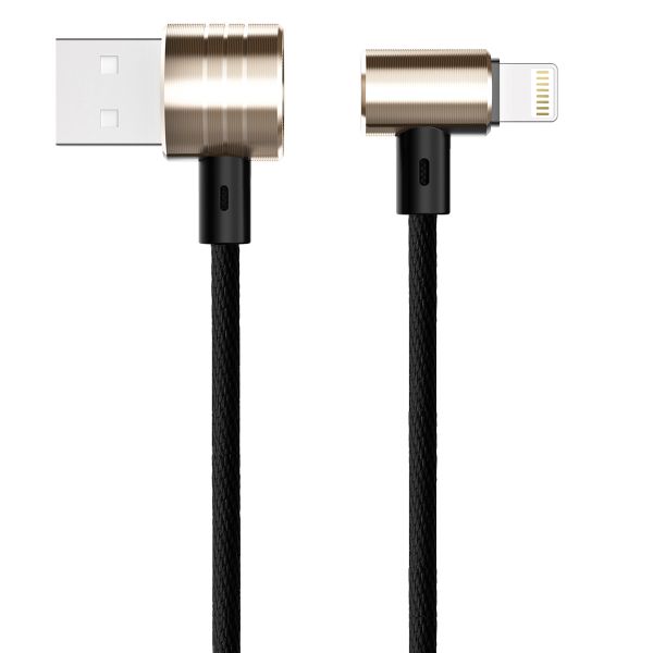 Baseus 1m - 2.1A T-Type USB Type-A 2.0 to Lightning Cable - Black