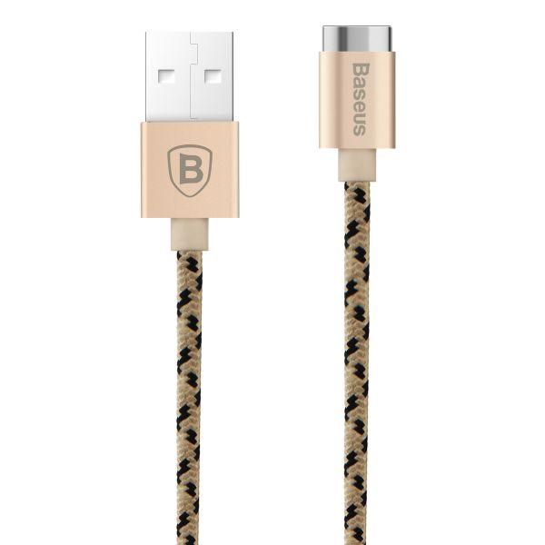 Baseus 1m - 2.4A Insnap USB Type-A to MagSafe without Adapter Cable - Gold