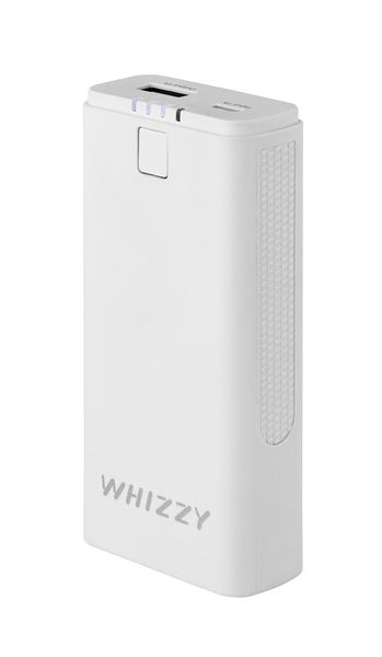 Whizzy 5200mAh Power Bank - White (5 pack)