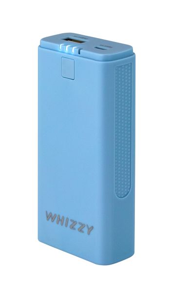 Whizzy 5200mAh Power Bank - Blue (5 pack)
