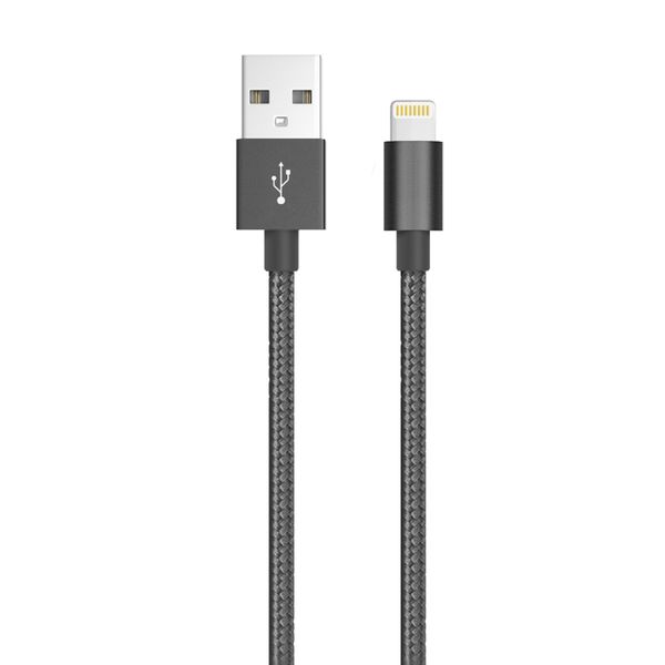 Whizzy iOS Certified 2.5 m Lightning Cable - Black