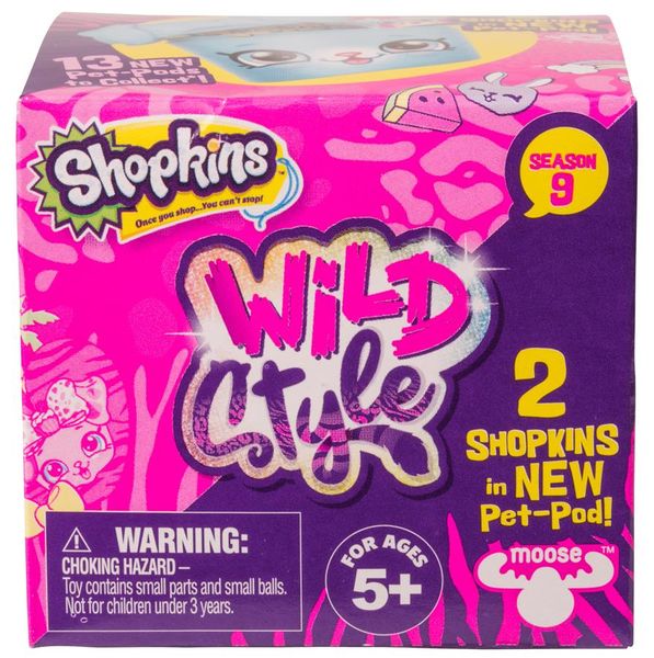 Shopkins Wild Style 2 Pack (Blind box)