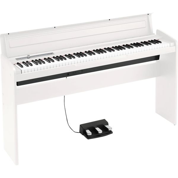 KORG LP180 Digital Piano with Piano Bench - White