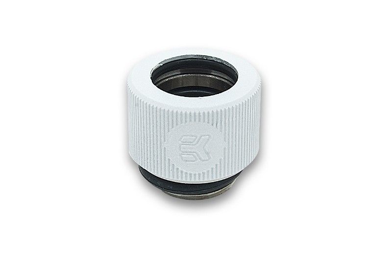 EK-HDC 12mm G1/4 Fitting - White