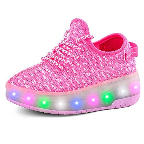 Girls Izy Style LED Rollerskate Sneakers - Pink (Size: 6) | Buy Online ...