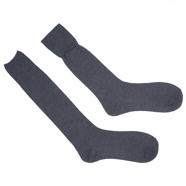 Schoolwear Specialist Long School Socks - Grey (Size: S)