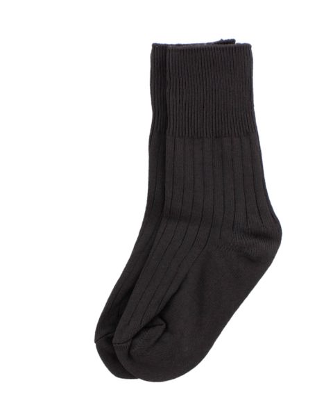 Schoolwear Specialist Anklet School Socks - Black (Size: S)