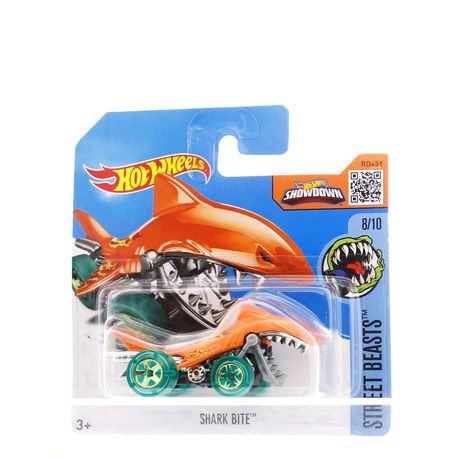 hot wheels shark bite car