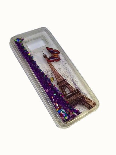Liquid Moving Case for Samsung S8 - Purple