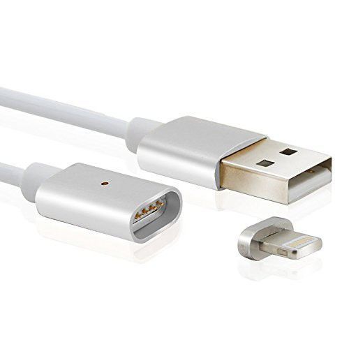 8-Pin Magnetic Data Cable for iPhone - Silver