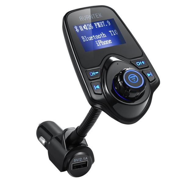 Avantek T10 Bluetooth FM Transmitter Car Kit