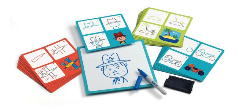 Djeco Step by Step Drawing by Arthur &amp; Co