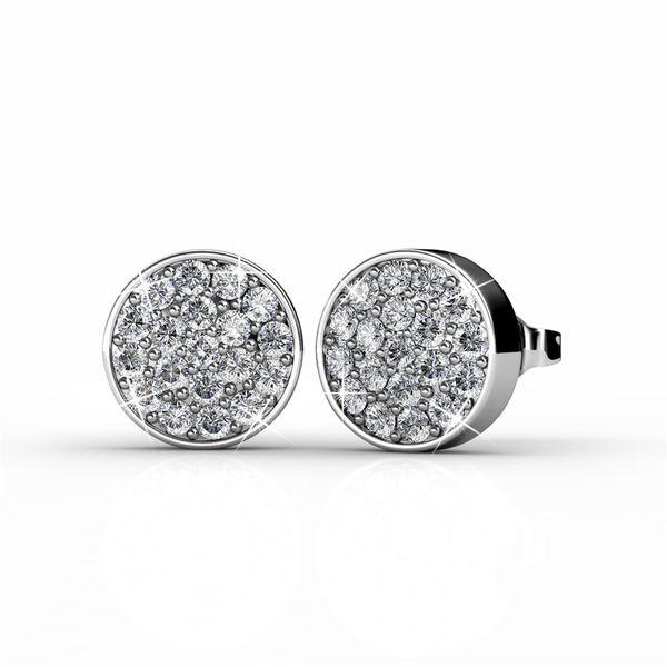 Destiny Savannah Earring with Swarovski Crystal - Rose
