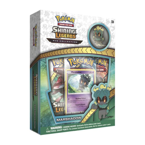 Pokemon Shining Legends Pin Collection - Marshadow
