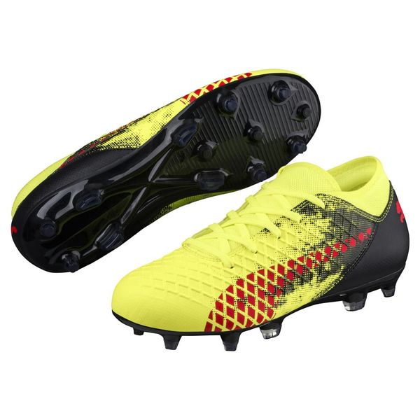 Deals on Puma Junior Future 18.4 Fg Ag Soccer Boots - Yellow red | Compare  Prices \u0026 Shop Online | PriceCheck
