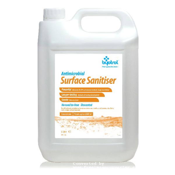 Byotrol Alcohol Free Surface Sanitizer - 5L