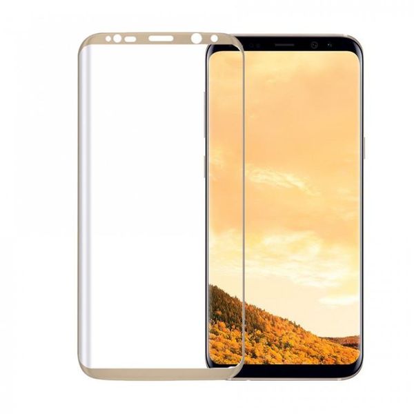 Tellur Tempered Glass 3D for Samsung S8 - Gold