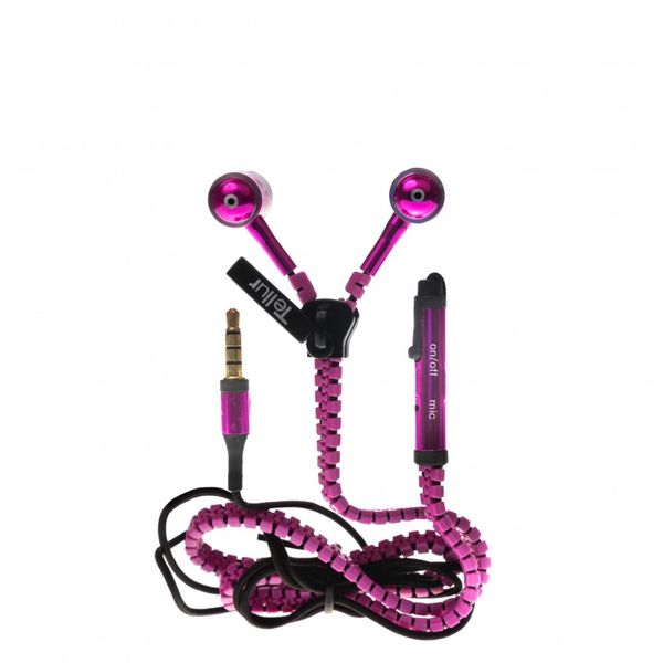 Tellur In-Ear Fantasy Zip Headset - Pink