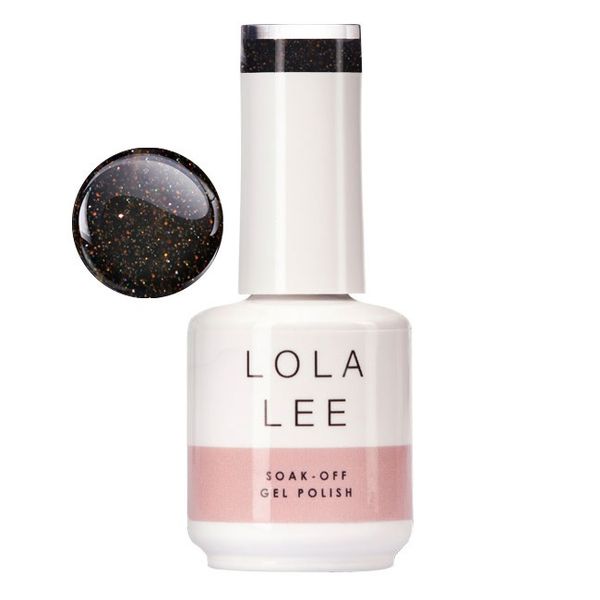 Lola Lee Gel Polish - 98 Little Ray of Pitch Black