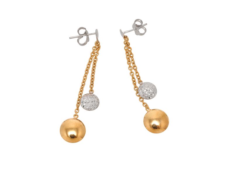 Art Jewellers Fancy Drop Earrings - Gold Fusion