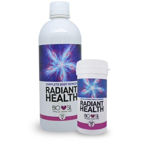 Bio-Sil Radiant Health Combo - Multi Nutrient Tablets 60 &amp; Probiotic 500ml